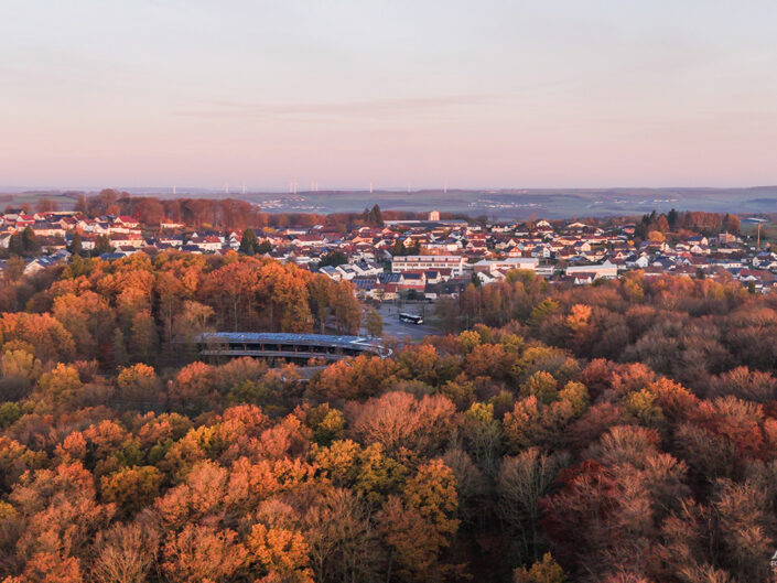 Saarschleife, Mettlach, Aussichtspunkt Cloef